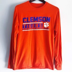 Clemson Tigers Long Sleeve T Shirt Russell Athletic